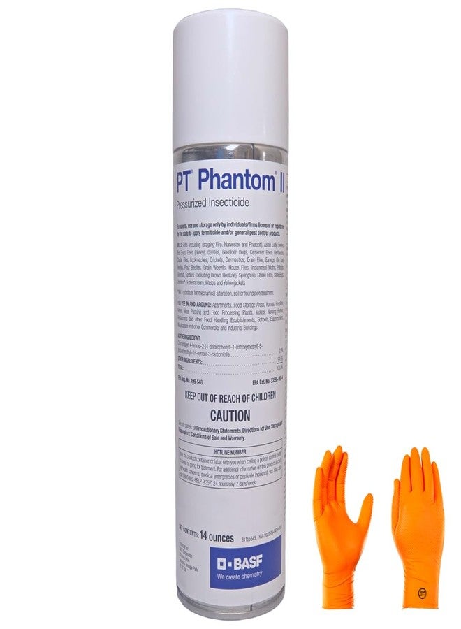 USA Supply BASf PT Phantom II Aerosol: The Ultimate Pest Control Solution, with USA Supply Protective Gloves - Image 1
